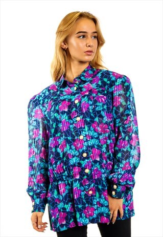 VINTAGE PATTERNED SHIRT S813