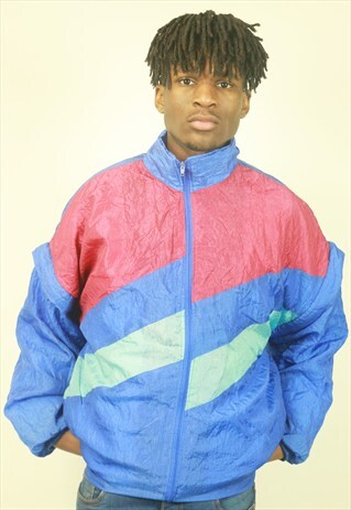 VINTAGE 90S SHELL BOMBER JACKET