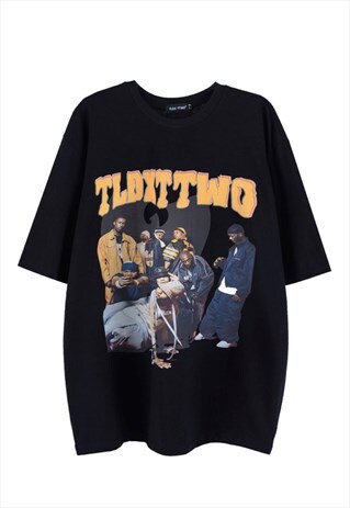 KALODIS VINTAGE CHARACTER PRINT LOOSE T-SHIRT
