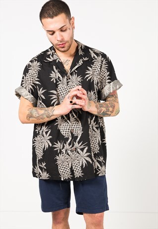 VINTAGE 80S HAWAIIAN SHIRT / S1773