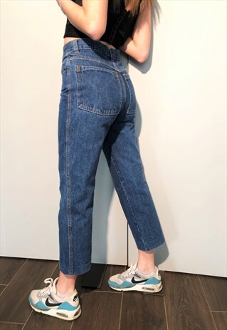 VINTAGE 90'S TAPERED WORKWEAR JEANS WITH POCKETS