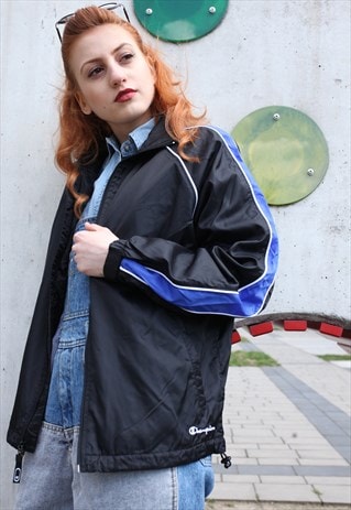VINTAGE CHAMPION WINDBREAKER JACKET