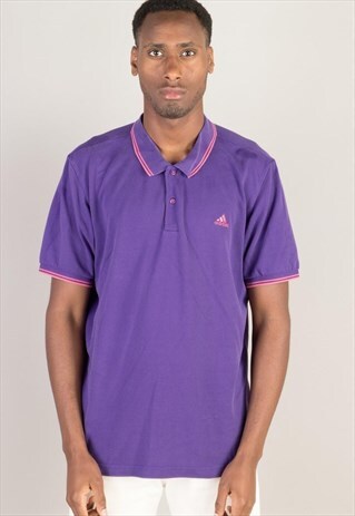 VINTAGE ADIDAS POLO T SHIRT /BTAJ071