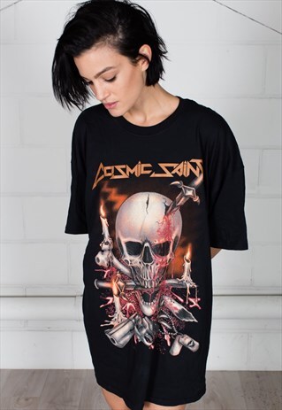 COSMIC SKULL SWORD UNISEX T-SHIRT