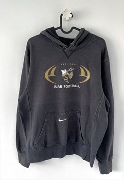 Nike centre logo grey Juab college hoodie small 