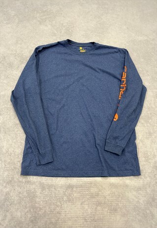 CARHARTT TEE GRAPHIC LOGO LONG SLEEVE T-SHIRT