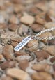 RUN SILVER CHAIN NECKLACE FOR MEN GIFT FOR HIM RUNNER SPORT