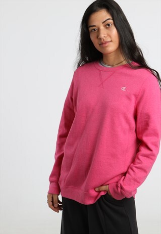 90S CHAMPION EMBROIDERED LOGO SWEATSHIRT
