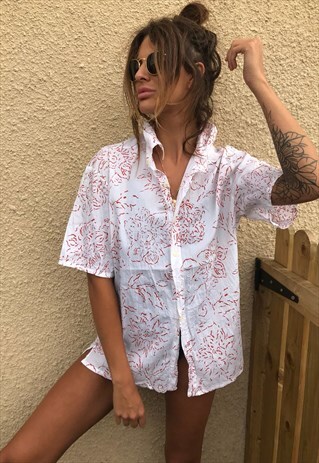 OVERSIZED RETRO 90S 80S VINTAGE UNISEX FESTIVAL SHIRT