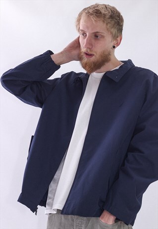 VINTAGE MENS NAUTICA LOGO HARRINGTON JACKET