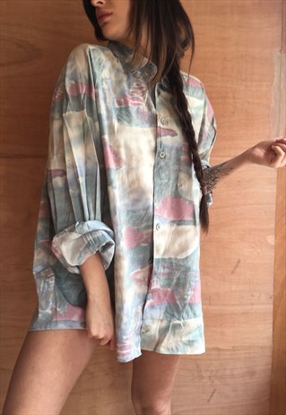 OVERSIZED RETRO 90S 80S VINTAGE UNISEX FESTIVAL SHIRT