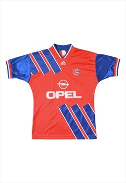 Adidas Bayern Munchen Football Shirt Home 1993-1995 Opel 