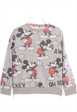 Vintage 90's Disney Sweatshirt Printed Mickey Crewneck