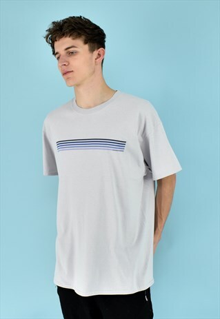 G&G UNISEX ICE GREY/BLUE FADE TEE