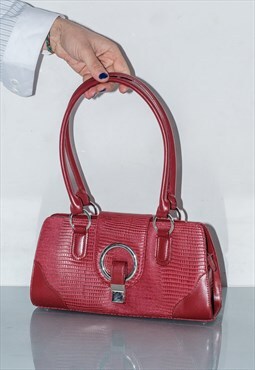 90's Vintage sexy red handbag