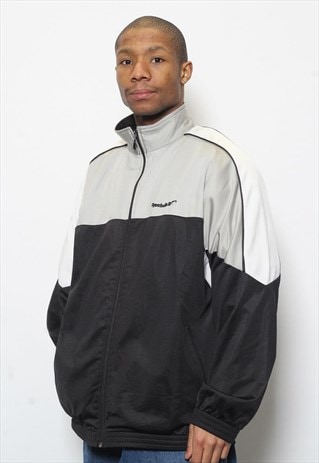 VINTAGE REEBOK TRACK JACKET GREY