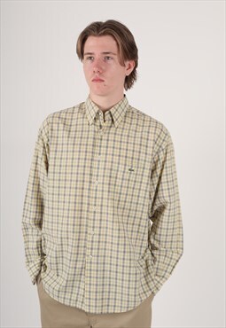 Vintage 00s Lacoste button down shirt normcore 