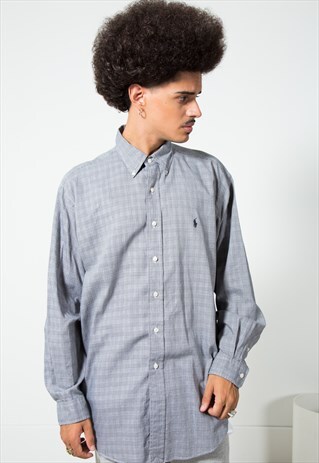 VINTAGE POLO RALPH LAUREN SHIRT / S4840