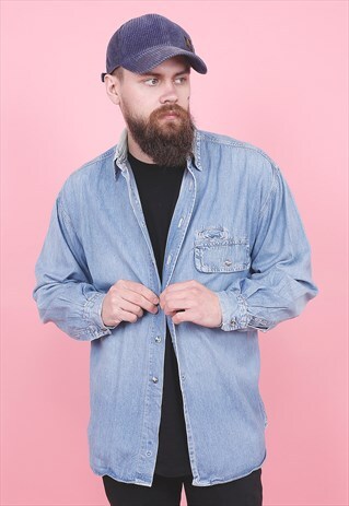 VINTAGE DENIM SHIRT /R8201