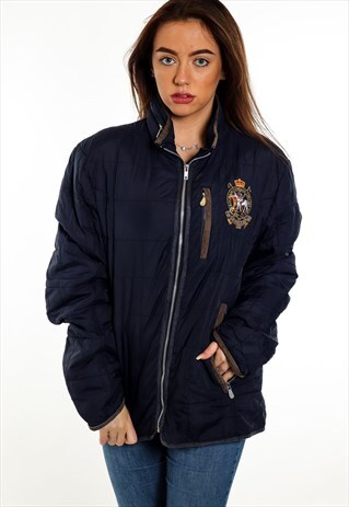 VINTAGE U.S. POLO ASSN QUILTED JACKET J2118