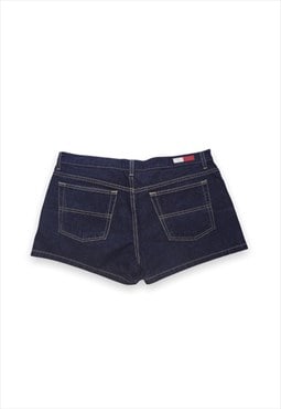 Tommy Hilfiger denim shorts dark blue Y2K 00s