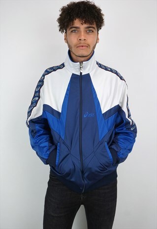 VINTAGE 90'S ASICS TRACK JACKET
