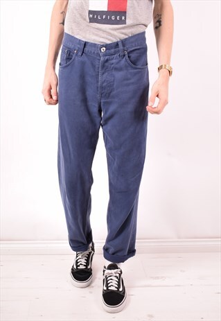 LEVI'S 440 MENS VINTAGE JEANS W33 L31 BLUE 90S