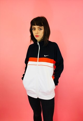 VINTAGE NIKE SWOOSH TRACK JACKET