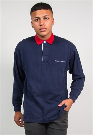 90S TOMMY HILFIGER RUGBY SHIRT