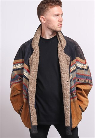 VINTAGE AZTEC INCA FESTIVAL JACKET
