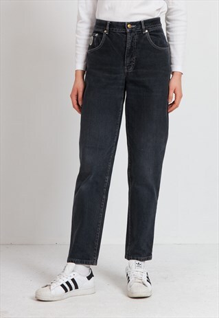 VINTAGE DARK BLUE TRUSSARDI DENIM JEANS