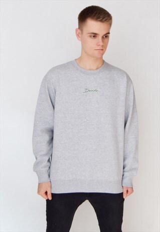 GREY DECIDE (GREEN) SWEATSHIRT