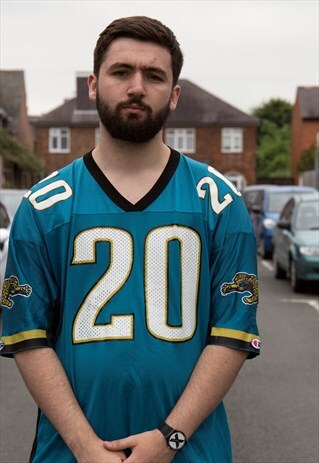 VINTAGE JACKSONVILLE JAGUARS NFL AMERICAN FOOTBALL JERSEY