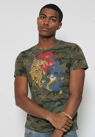 VINTAGE RALPH LAUREN GRAPHIC T-SHIRT