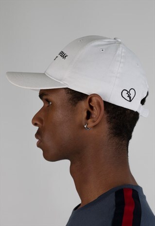 CASQUETTE BASEBALL I CAME TO BREAK HEARTS - WHITE