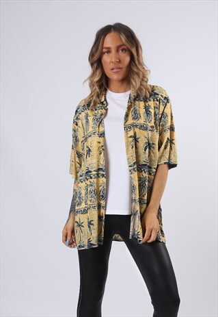 PATTERNED SHIRT OVERSIZED UK 16 (FBW)
