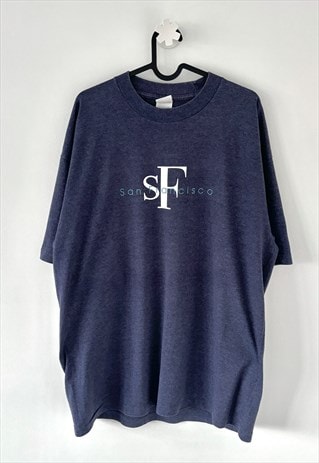 Vintage San Francisco blue tourist T-shirt XL