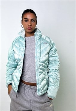 Light Blue 90s The North Face 550 Series Puffer Jacket Coat