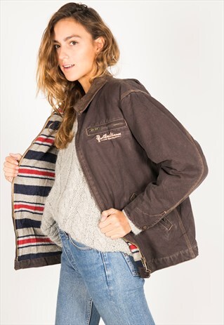 VINTAGE 80S LEVIS WINTER BLANKET JACKET / R1100R007