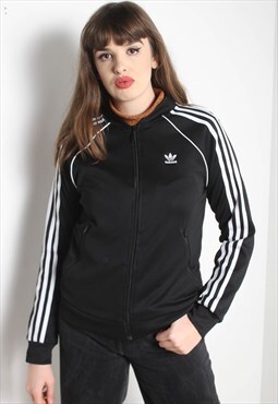 Vintage Adidas Womens Firebird Jacket Black