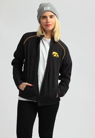VINTAGE NIKE FLEECE TRACK JACKET