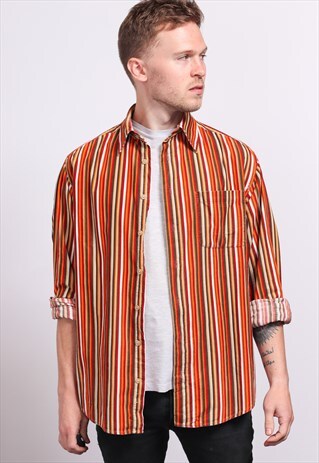 VINTAGE CORDUROY CORD SHIRT