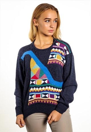 VINTAGE PATTERNED JUMPER K158