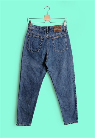 VINTAGE 80'S 90'S EDWIN HIGH WAIST JEANS - W 31/ L 30