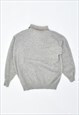 VINTAGE 90'S FRED PERRY JUMPER SWEATER GREY