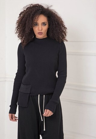 KNITTED BLOUSE