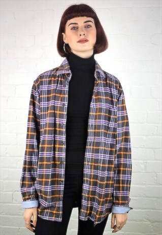 VINTAGE 90'S PLAID SHIRT