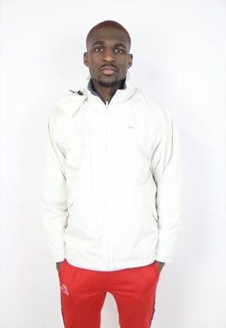 VINTAGE 90S LACOSTE BEIGE SPORTS JACKET