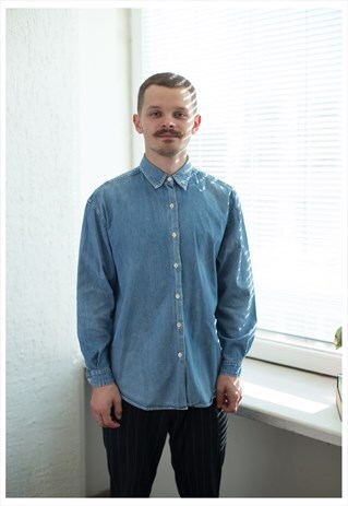 VINTAGE 90'S DENIM SHIRT