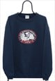 Vintage USS 90s Graphic Navy Sweatshirt Mens